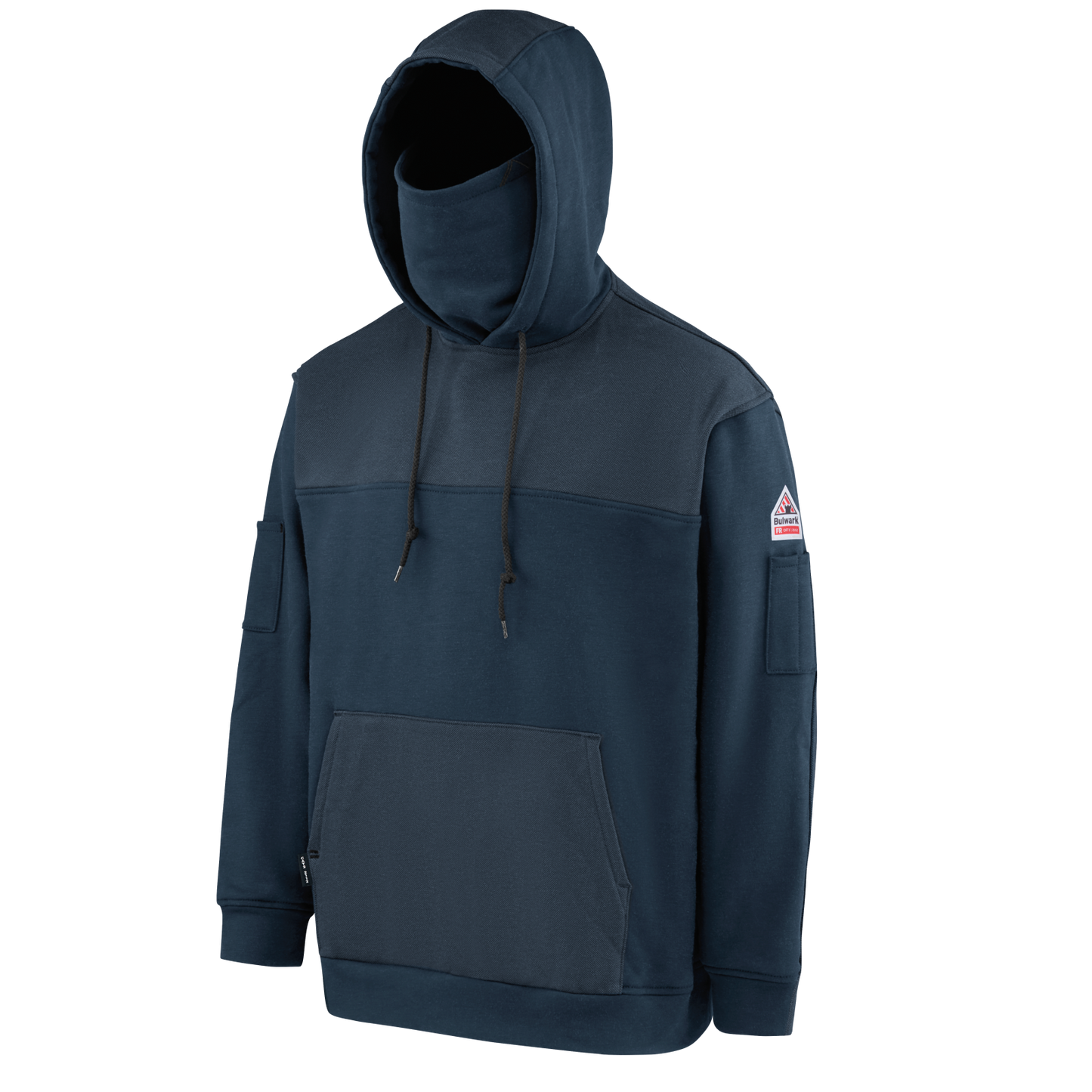 Bulwark Protection Men's Flame-Resistant Relentless Navy Hoodie