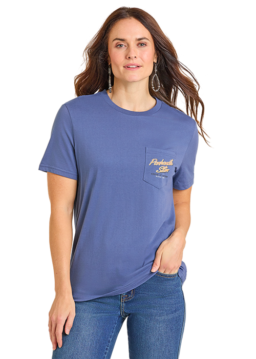 Panhandle Slim Indigo Graphic Tee