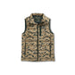 Burlebo Puffer Vest in Gauge Camo