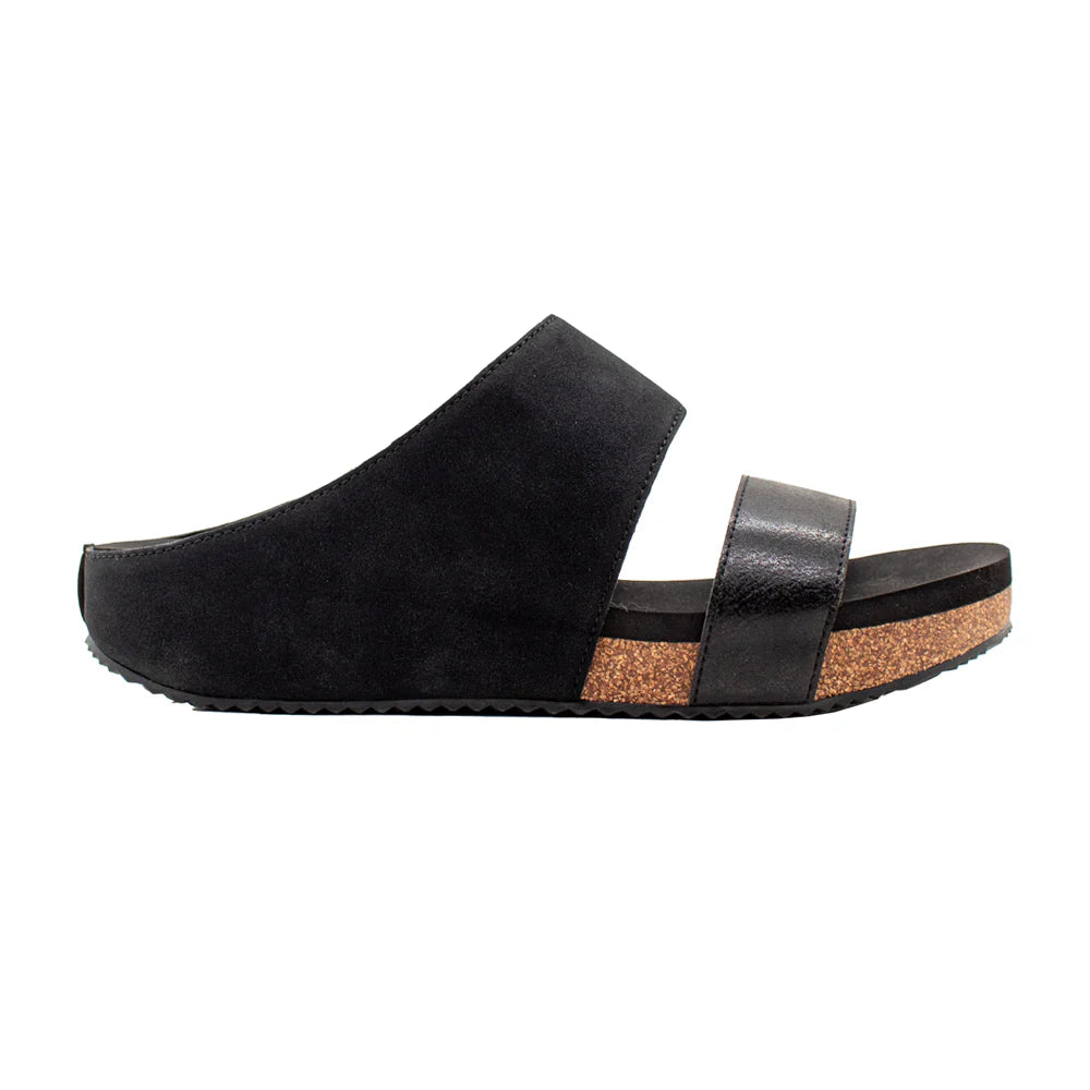 Volatile Campfire Slide Black Sandal