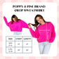 Poppy & Pine Flying Mallard Crop Sweatshirt