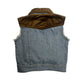 Shea Baby Denim Suede Vest