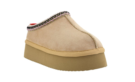 Corkys Pillow Talk Camel Faux Suede Shoe