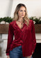 Dylan Plush Maeve Shirt in Red