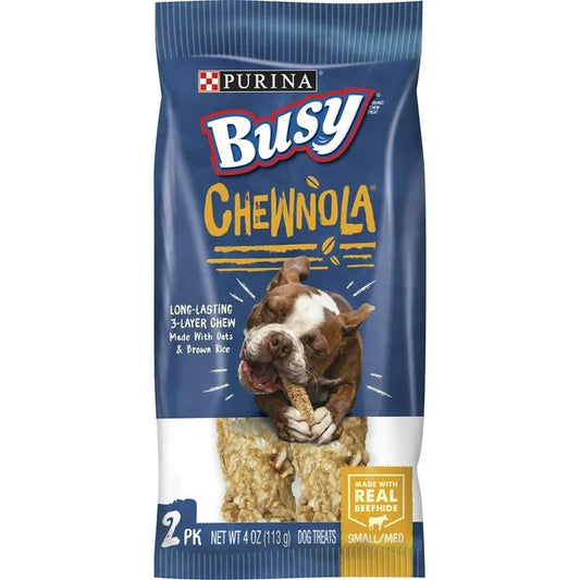 Purina Busy Chewnola Chew Treat for Small & Medium Dogs