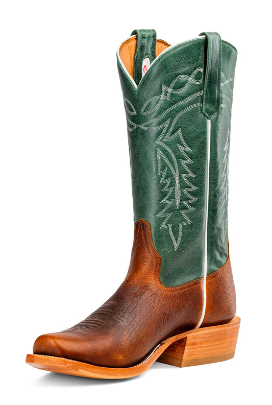 Anderson Bean Hunter Green and Whiskey Boot