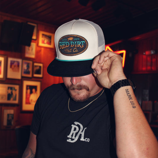 Red Dirt Hat Co. Buffalo Buckle – Rose City Collection Cap