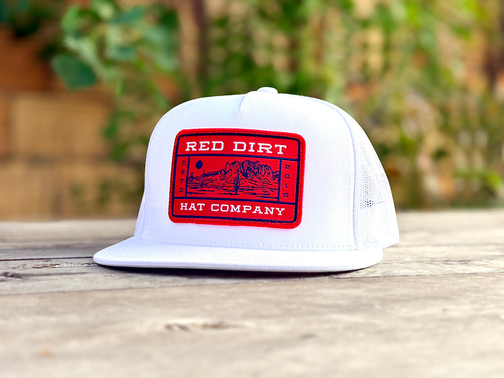 Red Dirt Hat Co. Mesa White Cap