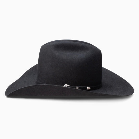 Resistol 6X Midnight Felt Black Cowboy Hat