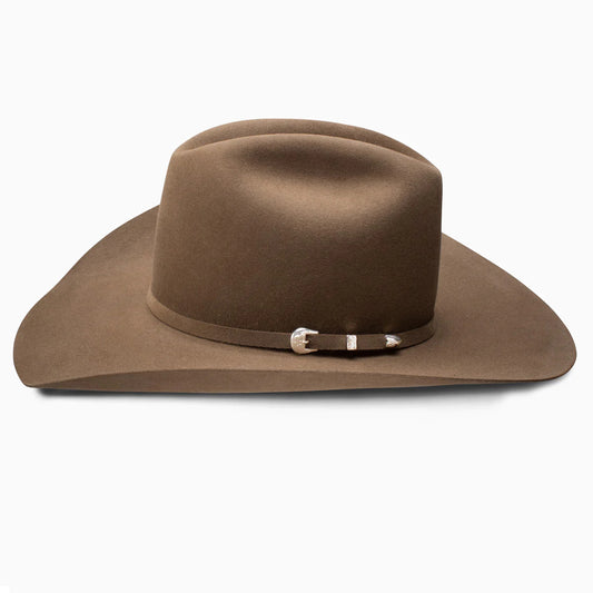 Resistol 6X Midnight Felt Cowboy Hat in Oak