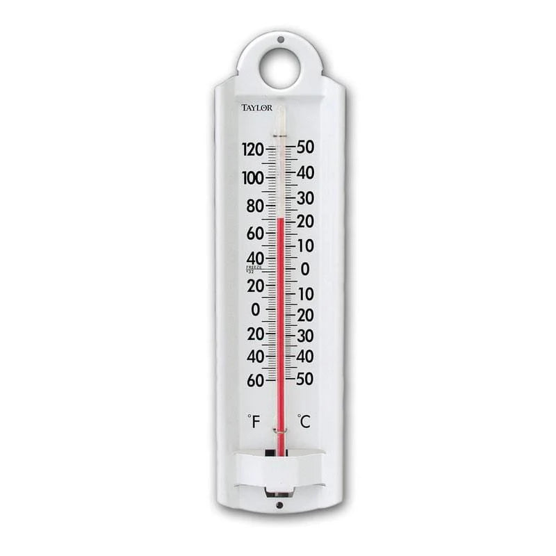 Taylor Aluminum Tube Indoor & Outdoor Thermometer