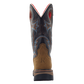 R. Watson Men’s Coffee Distressed Buffalo Wide Square 12″ Waterproof Work Boot