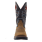 R. Watson Men’s Coffee Distressed Buffalo Wide Square 12″ Waterproof Work Boot