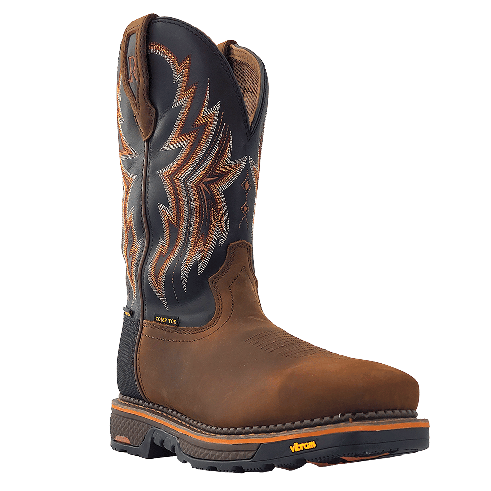 R. Watson Peanut Cowhide Waterproof Composite Toe Boot