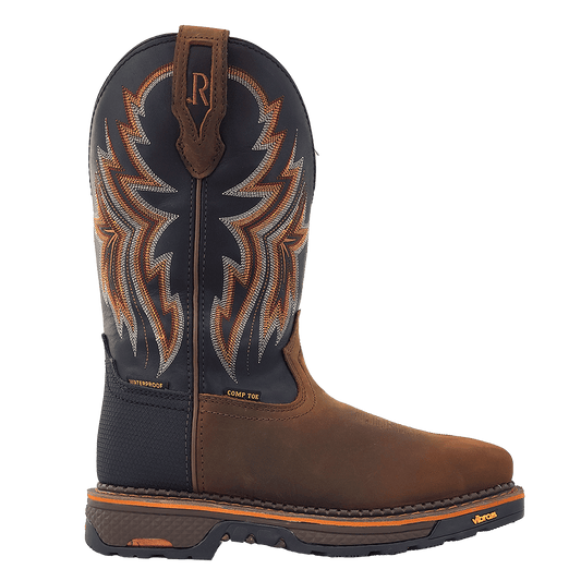 R. Watson Peanut Cowhide Waterproof Composite Toe Boot