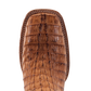 R. Watson Men’s Hornback Caiman Tail Wide Square 13″ Boot