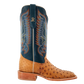 R. Watson Men’s Antique Saddle Full Quill Ostrich Wide Square 13″ Boot