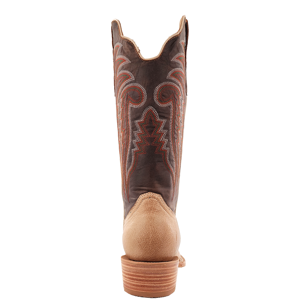 R. Watson Men’s Smooth Ostrich Wide Square 13″ Boot