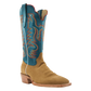 R. Watson Men’s Marine Blue and Sand Roughout Narrow Square 13″ Boot