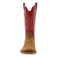 R. Watson Cherry Red Sand Roughout Boot