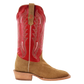 R. Watson Cherry Red Sand Roughout Boot
