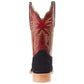 R. Watson Black Boar Barn Red Cowhide Boot