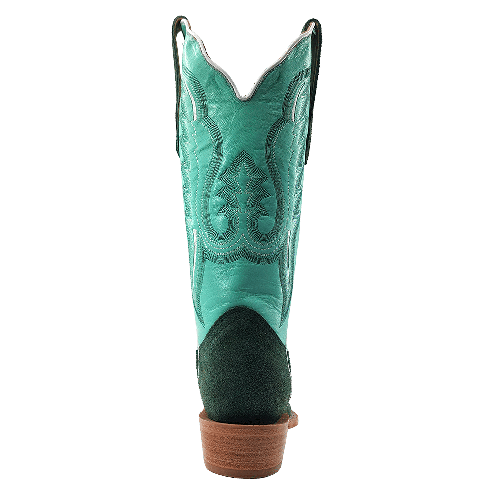 R. Watson Teal Roughout Boot