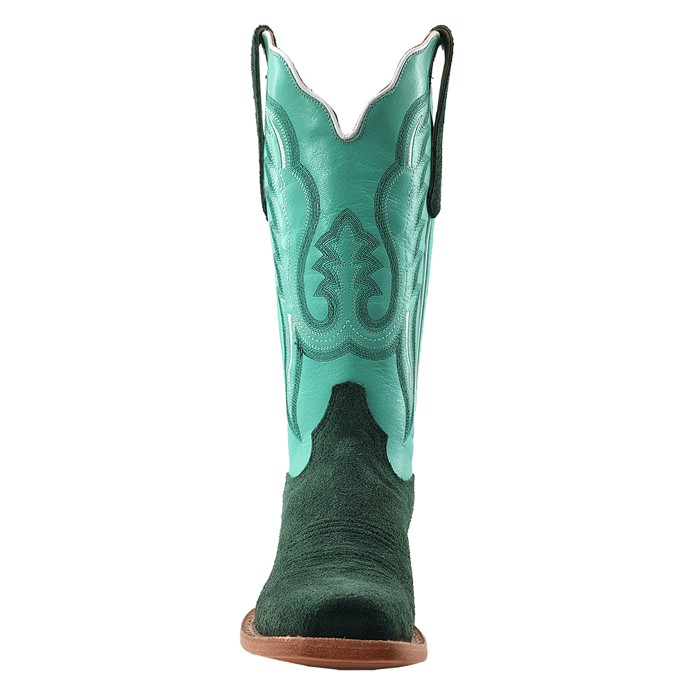 R. Watson Teal Roughout Boot