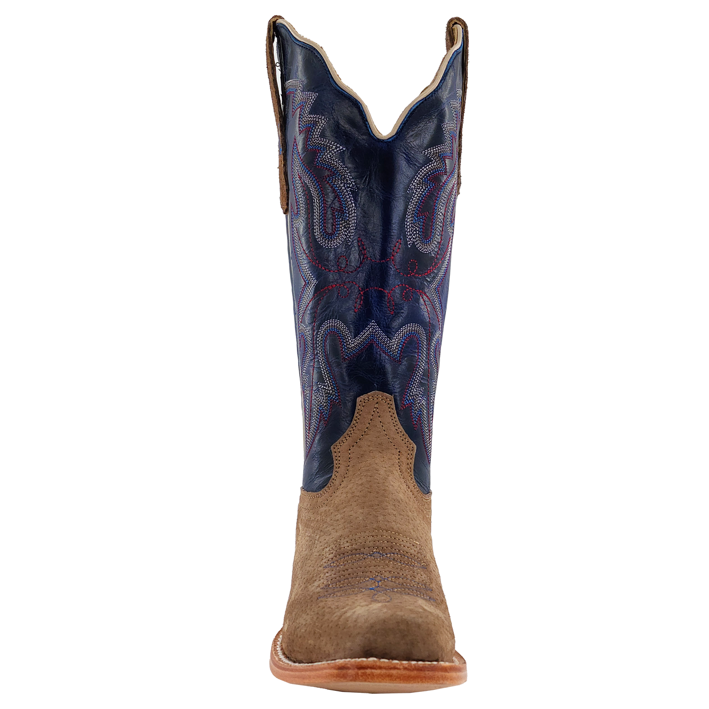 R. Watson Women's Cafe Boar Azule Cowhide Boot