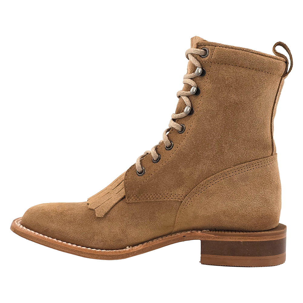 R. Watson Women’s Lacer Wide Square 6″ Boot in Sand