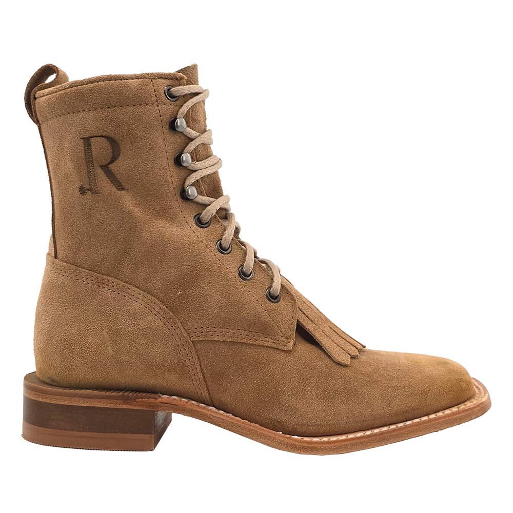 R. Watson Women’s Lacer Wide Square 6″ Boot in Sand