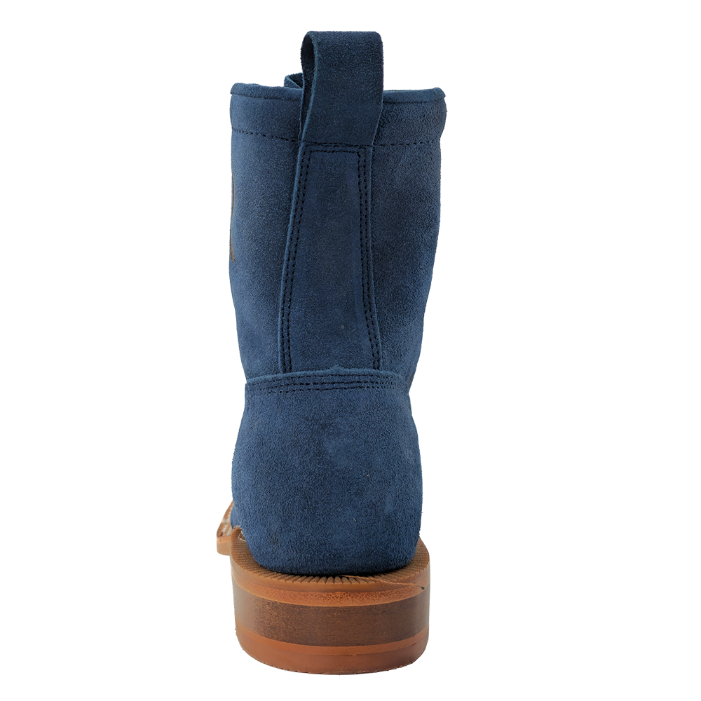 R Watson Women’s Lacer Wide Square 6″ Boot in Royal Blue