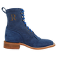 R Watson Women’s Lacer Wide Square 6″ Boot in Royal Blue