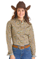 Rock & Roll Rough Stock Paisley Snap Shirt