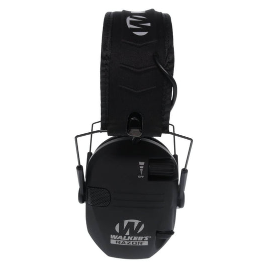 Walkers Game Ear Razor Slim Electronic Ear Muffs in Black