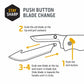 Outdoor Edge 3.5" RazorEDC Lite Knife in Gray