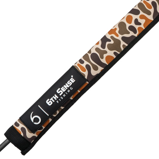 6th Sense ProSix Baitcasting Rod Sleeve in Retro Ponderosa