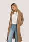 Dylan Rowan Coat in Warm Brown