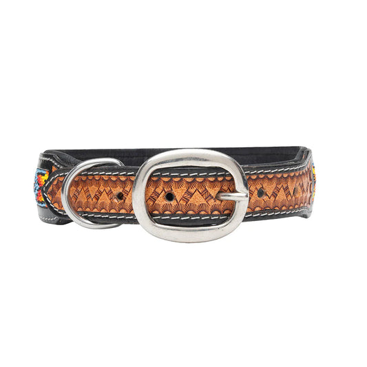 Myra Dodger Trail Hand-beaded Dog Collar