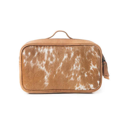 Martha High Trail Toiletries Bag in Brown