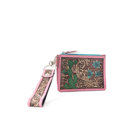 Pride of Prickly Pears Credit Card Holder in Pink
