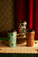 Myra Western Trail Brew Stainless Steel Mug in Cactus Geometry