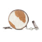 Myra Mesa Halo Hairon Coin Pouch in Mocha Marble