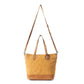 Myra Amber Dune Leather Bag in Rustic Mustard