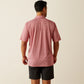 Ariat Scooter AriatTEK Red & White Geo Polo Shirt