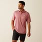 Ariat Scooter AriatTEK Red & White Geo Polo Shirt