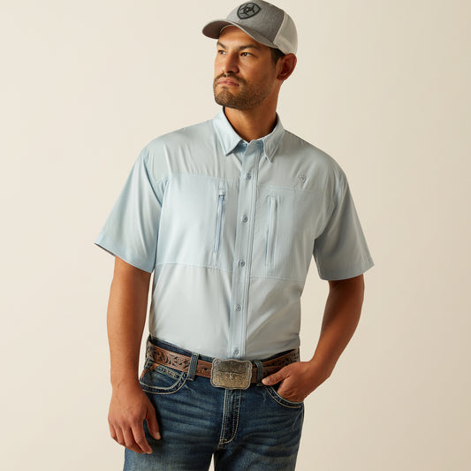 Ariat Men's VentTEK Light Sky Blue Shirt