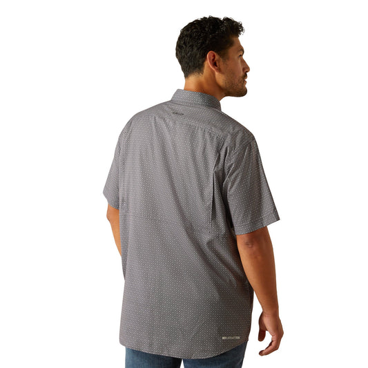 Ariat Men's VentTEK Classic Fit Shirt in Skyride