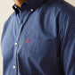Ariat Wrinkle Free Davis Classic Fit Shirt in Dark Blue