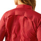 Ariat VentTEK Stretch Shirt in Equestrian Red Stripe